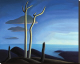 Lago Superior Reproducción en lienzo de la lámina por Lawren S. Harris