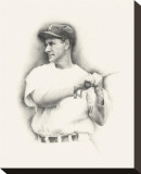 Lou Gehrig Reproduction transférée sur toile par Allen Friedlander