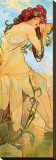 Sommer Leinwand von Alphonse Mucha