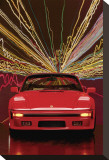 Porsche 911 décapotable aérodynamique Reproduction transférée sur toile :
