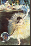 Ballerina Stretched Canvas Print by Edgar Degas Ballerina Stretched Canvas Print by Edgar Degas
