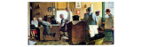Norman Rockwell Visits a Country Editor Giclee Print by Norman Rockwell