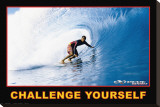Challenge Yourself Reproduction transférée sur toile