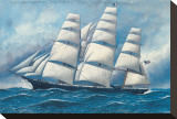 La gloire des mers Reproduction transférée sur toile par Antonio Jacobsen