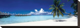 Playa tropical Reproducción en lienzo de la lámina Playa tropical Reproducción en lienzo de la lámina