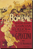 Puccini, La Boheme Leinwand von Adolfo Hohenstein