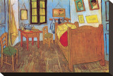 La chambre de Van Gogh à Arles Reproduction transférée sur toile : par Vincent van Gogh