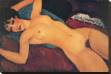 Nudo Disteso Stretched Canvas Print by Amedeo Modigliani Nudo Disteso Stretched Canvas Print by Amedeo Modigliani