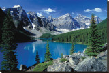 Moraine Lake II Stretched Canvas Print