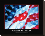 American Pride, Together They Gave - Şasili Gerilmiş Tuvale Reprodüksiyon