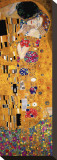 The Kiss (detail) Stretched Canvas Print by Gustav Klimt
