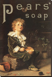 Pear's Soap, 1886 Stretched Canvas Print