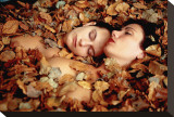 Lovers IV Stretched Canvas Print