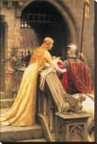 God Speed Reproducción en lienzo de la lámina por Edmund Blair Leighton