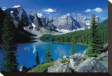 Moraine Lake II Stretched Canvas Print