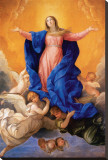 La ascensión de María Reproducción en lienzo de la lámina por Guido Reni