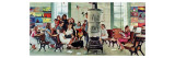Norman Rockwell Visits a Country School Giclee Print by Norman Rockwell