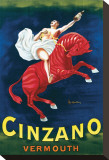 Cinzano Vermouth Stretched Canvas Print