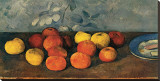 Pommes et Biscuits Leinwand von Paul Cézanne