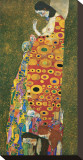 Die Hoffnung II Reproduction transférée sur toile : par Gustav Klimt
