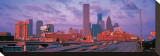 Houston Skyline Stretched Canvas Print