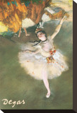Danseuse de ballet Reproduction transférée sur toile : par Edgar Degas