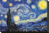 Sternennacht Leinwand von Vincent van Gogh