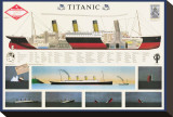 Titanic Stretched Canvas Print