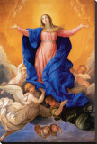 Ascension of Mary Stretched Canvas Print by Guido Reni