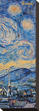 Starry Night (detail) Leinwand von Vincent van Gogh