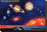 Solar System Stretched Canvas Print