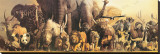 Noah's Ark Stretched Canvas Print by Haruko Takino