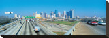Driving to Houston, Texas Stretched Canvas Print