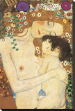 Mother and Child Stretched Canvas Print by Gustav Klimt Mother and Child Stretched Canvas Print by Gustav Klimt
