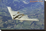 Airplane B2 Bomber Spirit Stretched Canvas Print