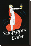 Schweppes Cider Stretched Canvas Print