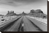 Road to Monument Valley, Arizona Stretched Canvas Print