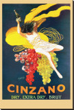 Cinzano Brut Stretched Canvas Print by Leonetto Cappiello