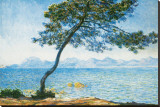 Antibes, c.1888 Reproduction transférée sur toile par Claude Monet