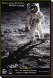 Walk on the Moon Stretched Canvas Print Walk on the Moon Stretched Canvas Print