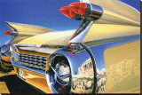 Cadillac Eldorado '59 in Athens Stretched Canvas Print by Graham Reynold