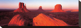 Sunris, Monument Valley Reproducción en lienzo de la lámina Sunris, Monument Valley Reproducción en lienzo de la lámina