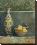 Tuscan Vase I Stretched Canvas Print by Louise Montillio