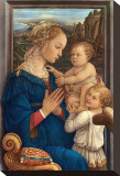 Adorazione, c.1406-1469 Stretched Canvas Print by Fra Filippo Lippi