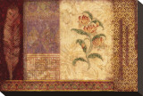 Architectural Gloriosa Lily Stretched Canvas Print by Gene Ouimette