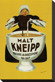 Malt Kneipp Stretched Canvas Print by Beuville 