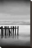 Old Pier I Stretched Canvas Print by Shane Settle