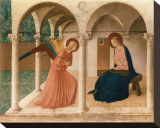 L'Annunciazione, 1387-1455 Leinwand von Fra Angelico 