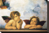 Cherubini Stretched Canvas Print by Raphael 