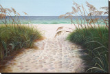 Beach Access Reproduction transférée sur toile par Pamela Jablonski